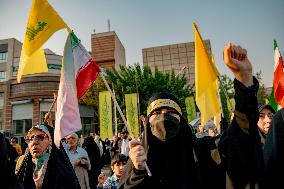 Anti-Israel Rally In Tehran - Iran