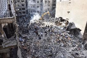 Israeli Airstrike In Beirut, Lebanon