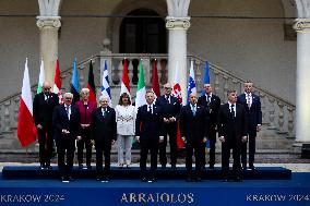 Meeting Of The Presidents Of The Arraiolos Group In Krakow