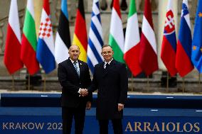 Meeting Of The Presidents Of The Arraiolos Group In Krakow