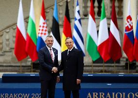 Meeting Of The Presidents Of The Arraiolos Group In Krakow