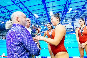 Women Waterpolo Super Cup 2024  Final In Athens, Greece