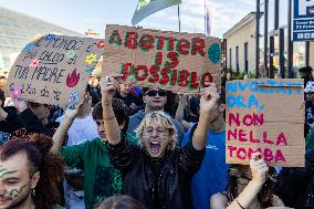 Climate Protest  In Turin