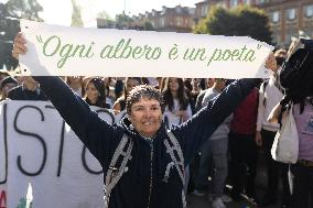 Climate Protest  In Turin