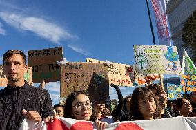 Climate Protest  In Turin