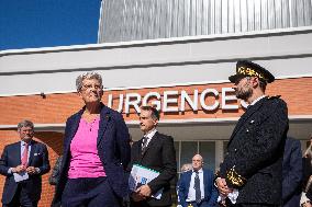 Genevieve Darrieussecq Inaugurates Hospital Emergency Department - France