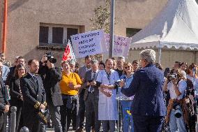 Genevieve Darrieussecq Inaugurates Hospital Emergency Department - France