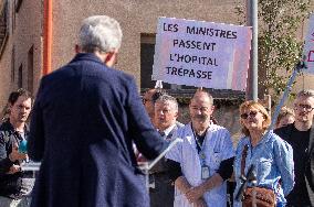 Genevieve Darrieussecq Inaugurates Hospital Emergency Department - France