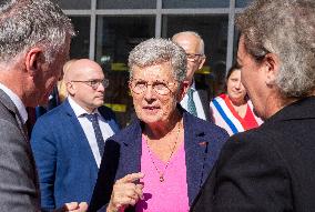 Genevieve Darrieussecq Inaugurates Hospital Emergency Department - France