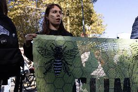 Climate Protest  In Turin