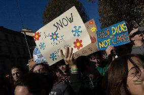 Climate Protest  In Turin