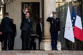 French President Macron Hosts Ukrainian President Zelensky In Paris