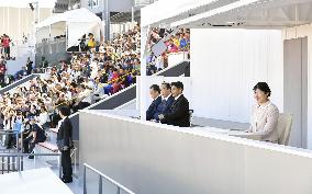 Japanese Princess Aiko visits sports festival in Saga