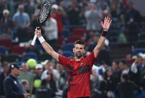 Shanghai Masters - Novak Djokovic v Jakub Mensik