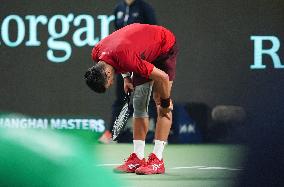 Shanghai Masters - Novak Djokovic v Jakub Mensik