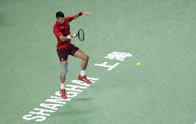 Shanghai Masters - Novak Djokovic v Jakub Mensik