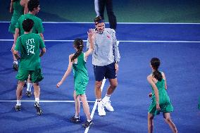 Roger Federer At ATP World Tour Shanghai Masters - China