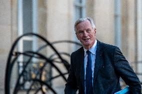 Council Of Ministers At The Elysee Palace