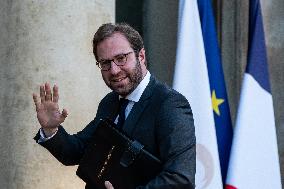 Council Of Ministers At The Elysee Palace