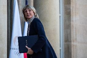 Council Of Ministers At The Elysee Palace