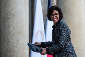 Council Of Ministers At The Elysee Palace