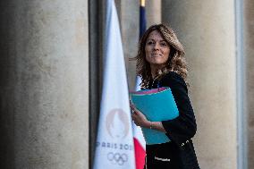 Council Of Ministers At The Elysee Palace