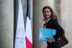 Council Of Ministers At The Elysee Palace