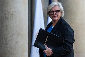 Council Of Ministers At The Elysee Palace