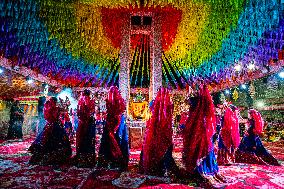 Mataji And Kanya's Navratri Garba Tribal Celebration 2024