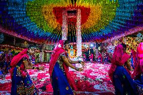 Mataji And Kanya's Navratri Garba Tribal Celebration 2024