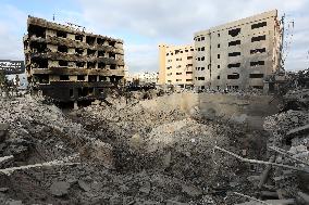 Buildings Destroyed By Israeli Air Strikes - Beirut