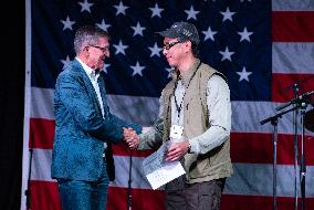 Lt. Gen. Michael Flynn Speaks At Rod Of Iron Festival