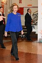 Queen Sofia At XLI Queen Sofia Prize for Musical Composition - Madrid