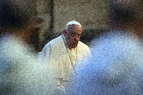 Pope Francis At An Ecumenical Vigil Prayer - Vatican