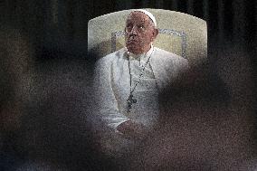 Pope Francis At An Ecumenical Vigil Prayer - Vatican