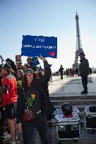 Rally For The Release Of Hamas Hostages - Paris