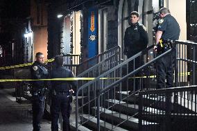 Unidentified Man Shot And In Critical Condition In Harlem Section Of Manhattan New York