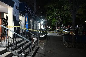 Unidentified Man Shot And In Critical Condition In Harlem Section Of Manhattan New York