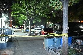 Unidentified Man Shot And In Critical Condition In Harlem Section Of Manhattan New York