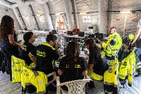 Campi Flegrei National Exercise, Residents In Waiting Areas