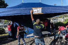 Campi Flegrei National Exercise, Residents In Waiting Areas