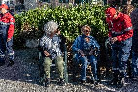 Campi Flegrei National Exercise, Residents In Waiting Areas