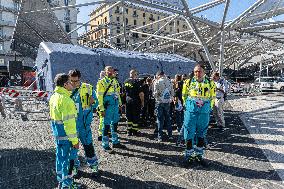 Campi Flegrei National Exercise, Residents In Waiting Areas