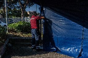 Campi Flegrei National Exercise, Residents In Waiting Areas