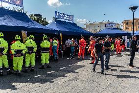 Campi Flegrei National Exercise, Residents In Waiting Areas