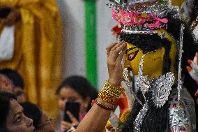 Last Day Of Durga Puja Festival In India.