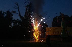 Hindu Devotees Celebrate Dussehra Festival In Kashmir