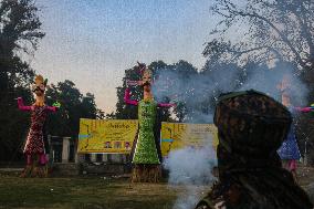 Hindu Devotees Celebrate Dussehra Festival In Kashmir