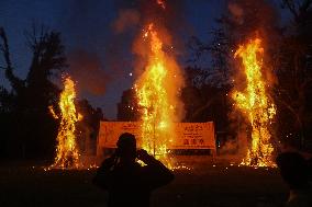 Hindu Devotees Celebrate Dussehra Festival In Kashmir