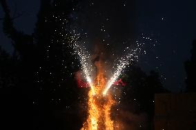 Hindu Devotees Celebrate Dussehra Festival In Kashmir